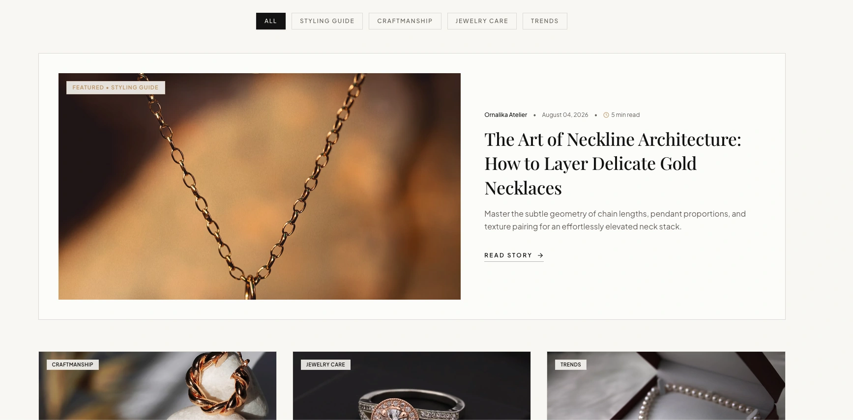 Ornalika — Brand journal